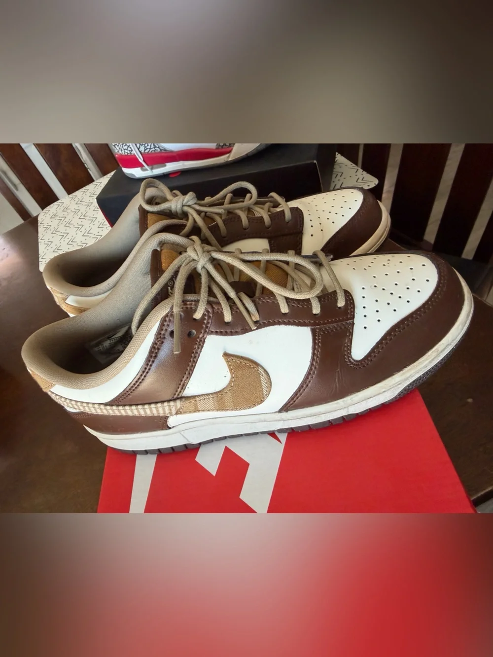 Nike Dunk Low (GS) SAIL/MULTI-COLOR-SAIL VOILEVOILE/COULEUR MULTIPLE